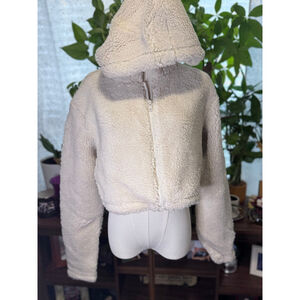 Women's Werk Winter White Cozy Teddy Jacket L